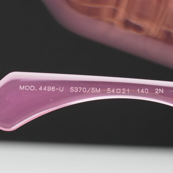 Versace VE4496U 5370/5M Square Sunglasses – Pink/Pink Grey Gradient
